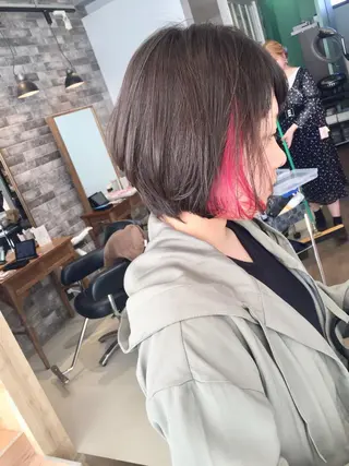 ショート 所渉/韓国レイヤー /ウルフカットのヘアスタイル