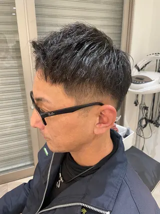 ショート メンズ 小西 遥のヘアスタイル