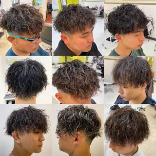 パーマ メンズ 年間2000名担当◎ パーマ職人/仲原佑樹のヘアスタイル