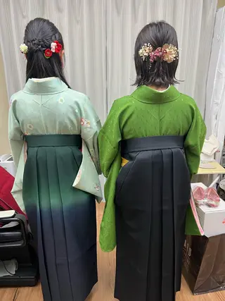 萱場 利恵のヘアスタイル