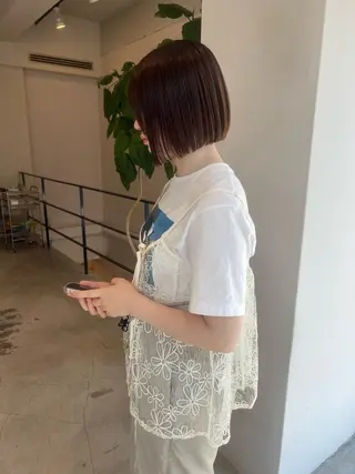 ショート カラー ROOM郡山店 / 助川 莉那のヘアスタイル