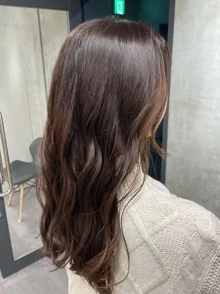 セミロング blanc hair 西中島MASARUのヘアスタイル