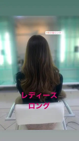 ロング カラー パーマ ～増田 勇輝～のヘアスタイル