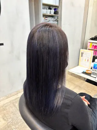 ロング カラー 🌷艶感カラー🌷 富施　優花のヘアスタイル