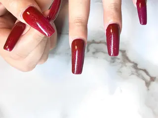 ロング ネイル ネイリスト シンのネイルデザイン