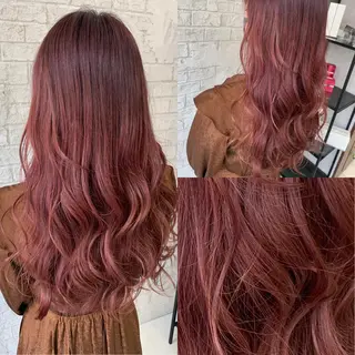 ロング カラー エクステ＆艶カラー 🎀YURINA🎀のヘアスタイル