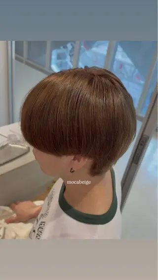 ショート 💎寒色特化💎 透明感カラーみきのヘアスタイル