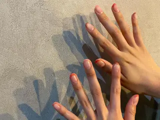 カラー ネイル scre as Etelのネイルデザイン