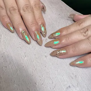 ネイル nail&eyelash mate所属・京都/東向日/桂 ayumiのネイルデザイン