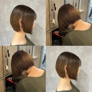 ショート 夏子⭐︎color cutモデル募集🦋のヘアスタイル