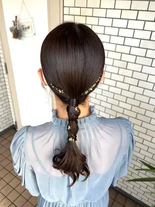 ヘアアレンジ 大人可愛いヘアメイク 💋🧚‍♀️しずかのヘアスタイル
