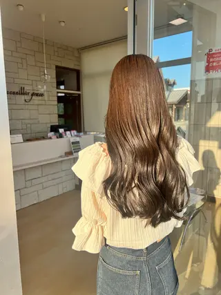 ロング カラー 【グラッセ】三浦 琉風のヘアスタイル