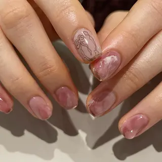 ネイル Yarm As Etel.のネイルデザイン