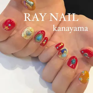 ネイル Arowa 伊田のネイルデザイン