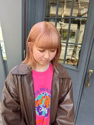 カラー ROCCOeast Rukaのヘアスタイル