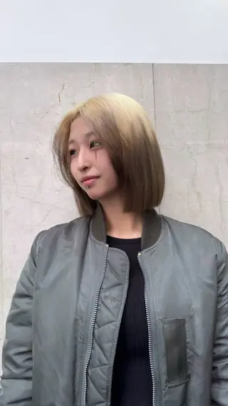 ミディアム カラー earth吉祥寺店所属・吉祥寺/koume/ カラー/レイヤーのヘアスタイル