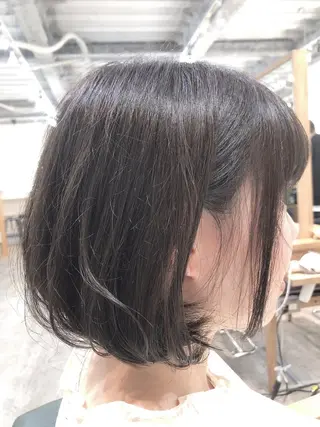 ショート パーマ 菊池 貢平のヘアスタイル