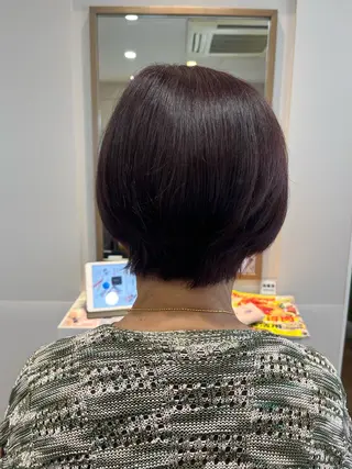 ショート 小鴨 美佳のヘアスタイル