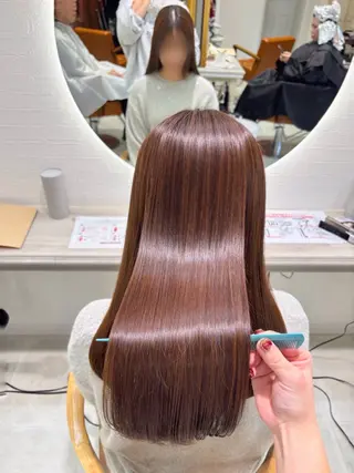 セミロング カラー ヘアアレンジ 艶髪/髪質改善/ 松村きさらのヘアスタイル