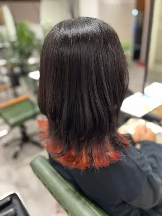 ロング カラー 韓国風レイヤー ∕ 大隣 里桜のヘアスタイル