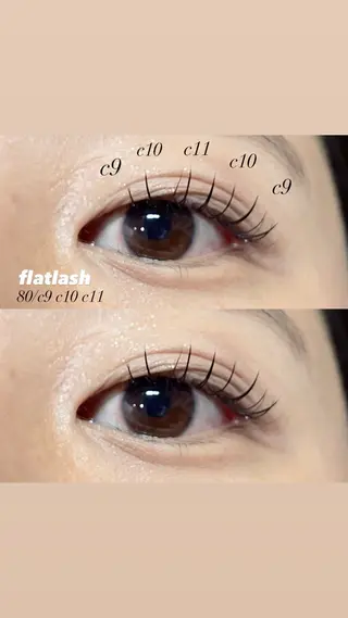 マツエク・マツパ ＋tico _ayanaのマツエク・マツパデザイン