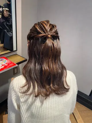 ミディアム MIREI /韓国風 ショート/大阪美容室のヘアスタイル