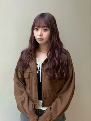 ロング えり 堀江/ボブ /透明感/レイヤーのヘアスタイル