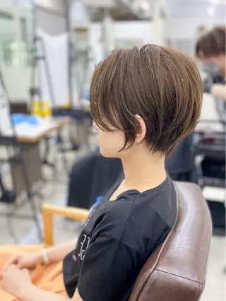 ショート メンズパーマ 特化中澤のヘアスタイル