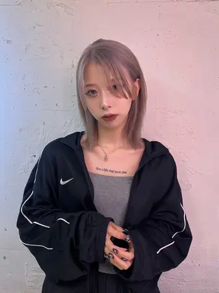 ミディアム カラー カットモデル募集 Gakutoのヘアスタイル