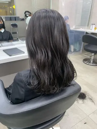 セミロング 【美容室が苦手な方 専問美容室】MIHOのヘアスタイル