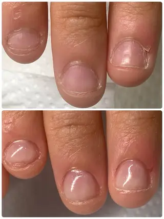 ネイル Amandine所属・渋谷/4週間取れない フィルイン/パラのネイルデザイン