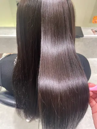 ロング lee甲子園 momokaのヘアスタイル