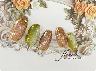 ネイル フルリール 【プライベートサロンのネイルデザイン