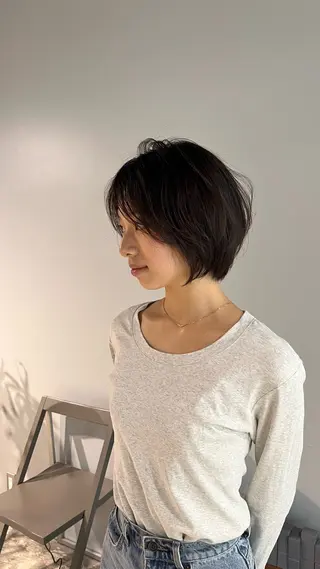 ショート one momokaのヘアスタイル