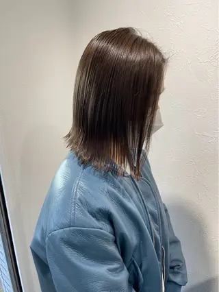 ミディアム WARP/縮毛矯正 山野辺のヘアスタイル