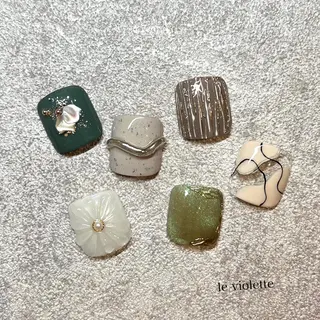 ネイル le violette所属・le violetteのネイルデザイン