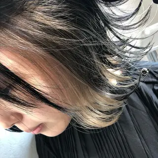 ミディアム カラー ムトウセイマ/艶髪 /艶ケアWブリーチのヘアスタイル