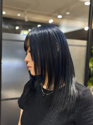 カラー オリタ ルカのヘアスタイル