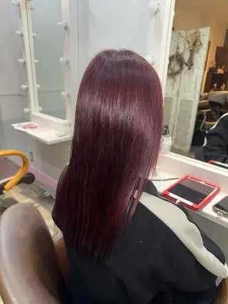 ロング カラー TECHRISE豊橋店所属・坂柳 朱音のヘアスタイル