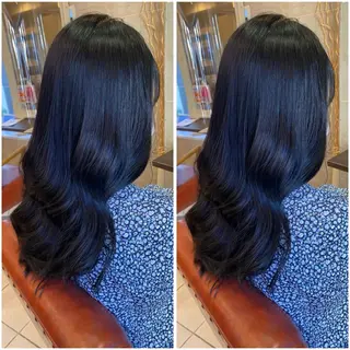 ロング カラー 🌼二本柳 🌼のヘアスタイル