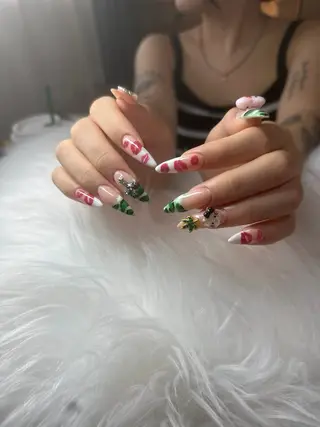 ネイル rena💖 岐阜ネイルのネイルデザイン