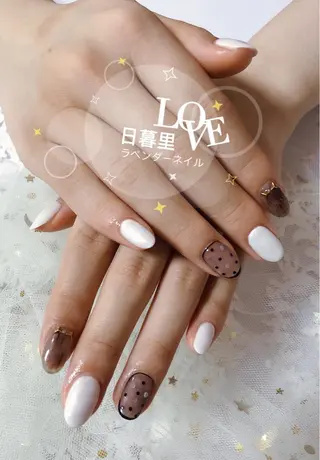 ネイル ラベンダー💖日暮里 ルル💖ネイルのネイルデザイン