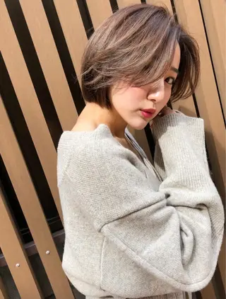 ミディアム カラー HEADS  ex所属・HEADS ex市川 ママ美容師ARISAのヘアスタイル