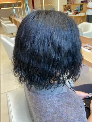 ミディアム プルエクステ/インナ ーカラー🦊はるなのヘアスタイル