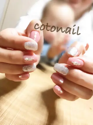 ネイル ツメトマツゲ .のネイルデザイン