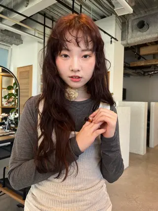 ロング 無料カットモデル募集 ／ueno aiのヘアスタイル