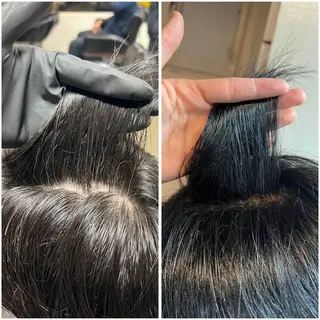 カラー JUNES man 目白 男髪所属・男性の方限定🚹山田 瑛心のヘアスタイル