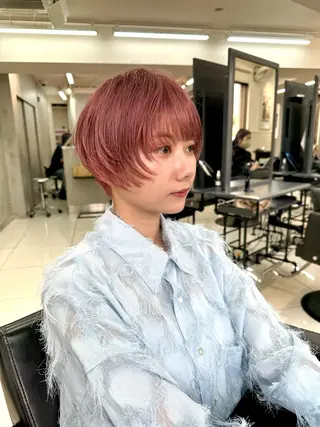 ショート 骨格診断で絶対可愛い ✨丸みショート✨凌弥のヘアスタイル