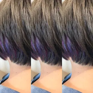 ショート カラー 大久保 隆蔵のヘアスタイル