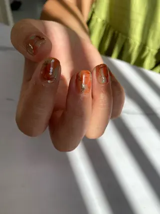 ネイル 草加ニュアンスネイル 🌚hersのネイルデザイン